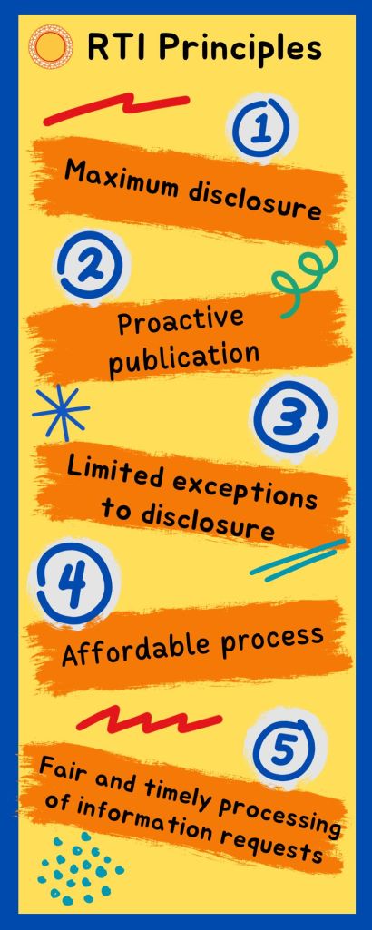 Infographic listing 5 RTI principles